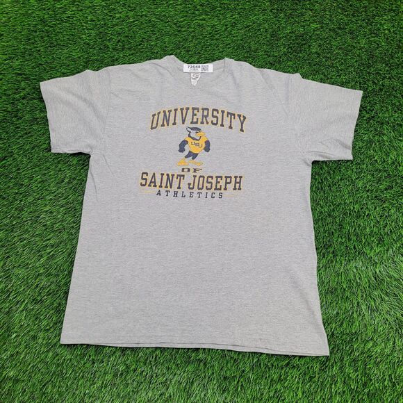 Vintage University-of Saint-Joseph Shirt Womens Large 20x26 - Picture 1 of 14